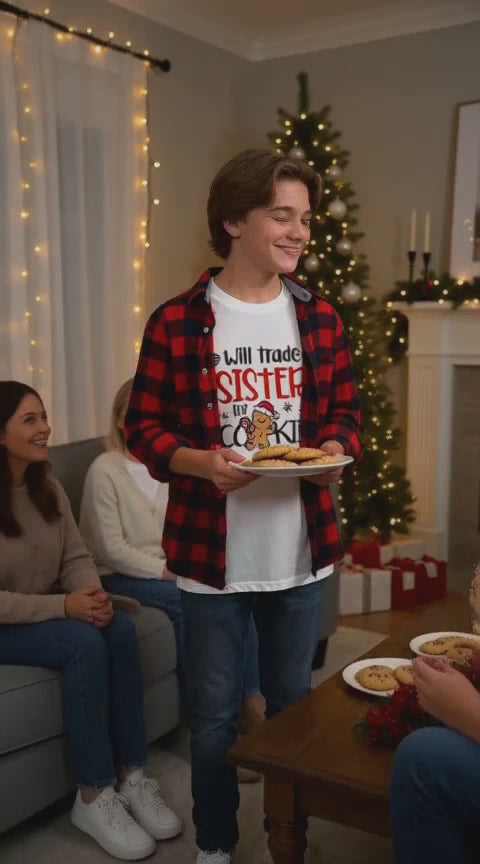 Yes, Will trade Sister for Cookies graphic youth